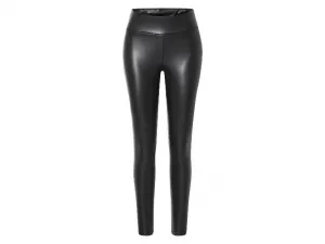 esmara® Dámske legíny v imitácii kože
