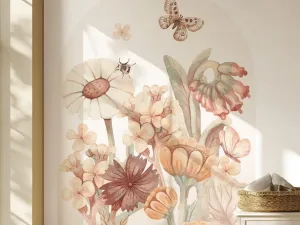 Nástenná samolepka OBLÚK do detskej izby LÚKA Zvoľte rozmer: 60 x 110 cm
