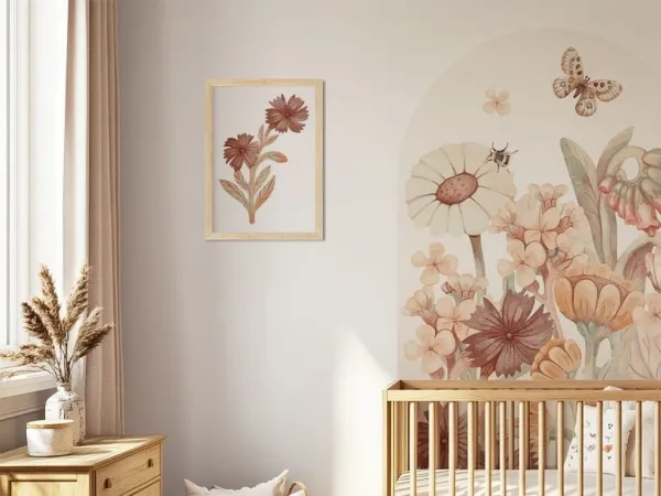 Nástenná samolepka OBLÚK do detskej izby LÚKA Zvoľte rozmer: 60 x 110 cm
