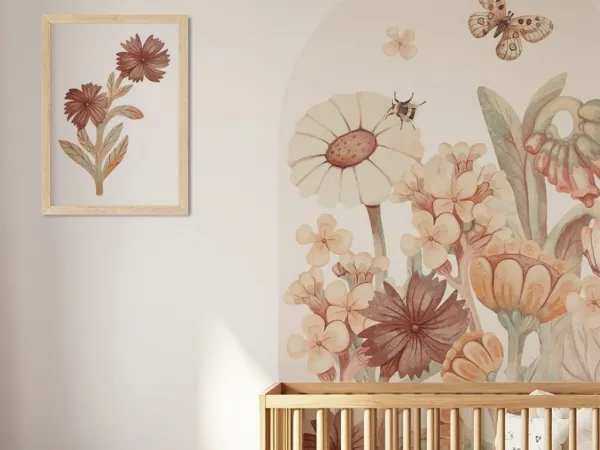 Nástenná samolepka OBLÚK do detskej izby LÚKA Zvoľte rozmer: 60 x 110 cm