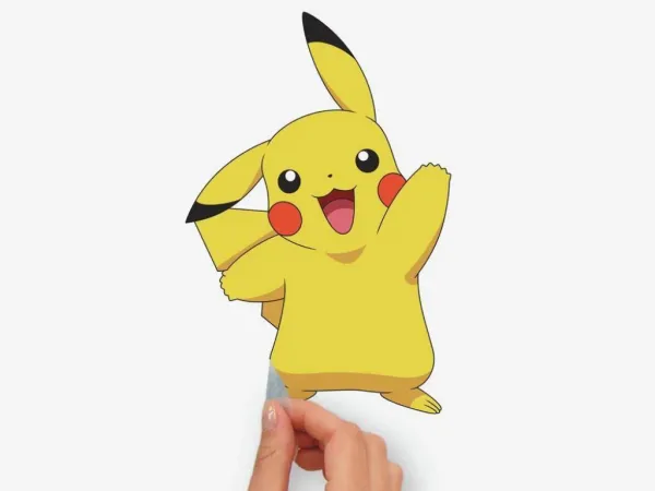 Samolepka na stenu s motívom PIKACHU