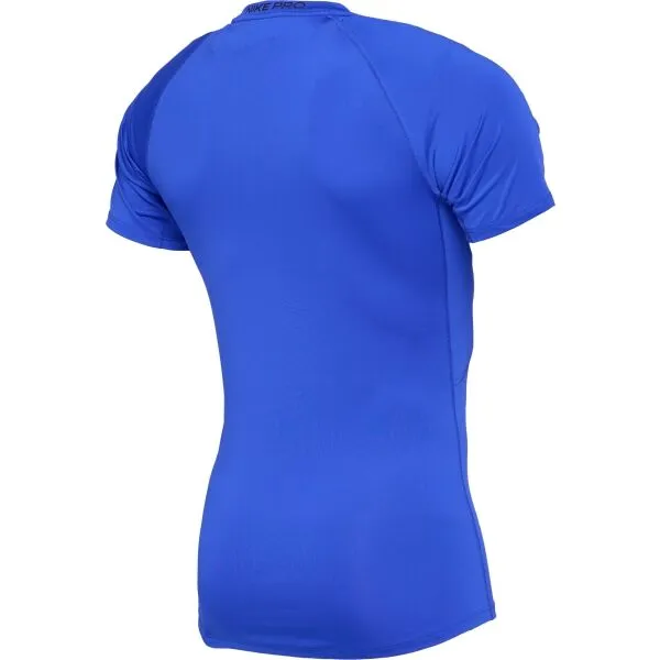 Nike M NP DF TIGHT TOP SS Pánske tréningové tričko, modrá, veľkosť
