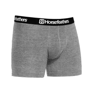 HORSEFEATHERS Boxerky Dynasty 3Pack - heather gray GRAY velikost S