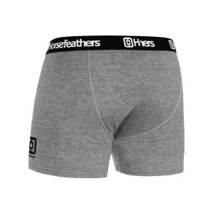 HORSEFEATHERS Boxerky Dynasty 3Pack - heather gray GRAY velikost S