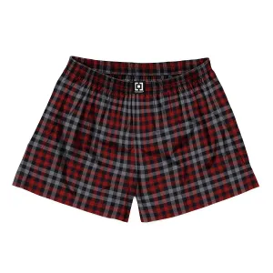 HORSEFEATHERS Trenírky Sonny - charcoal RED velikost XL