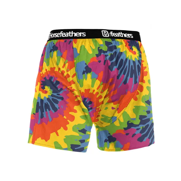 HORSEFEATHERS Trenírky Frazier - tie dye GRAY velikost M