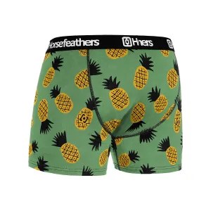 HORSEFEATHERS Boxerky Sidney - pineapple GREEN velikost S