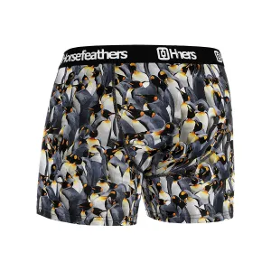 HORSEFEATHERS Boxerky Sidney - penguins GRAY velikost S