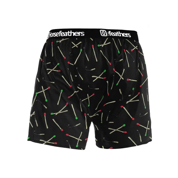 HORSEFEATHERS Trenírky Frazier - matches BLACK velikost M
