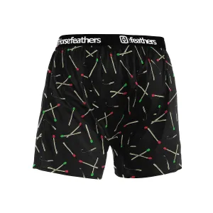HORSEFEATHERS Trenírky Frazier - matches BLACK velikost M