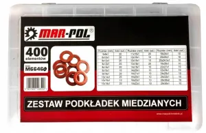 MARPOL M66460 – sada medených podložiek 400 ks