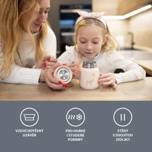 Zopa termoska na jedlo 300 ml Cookie Beige