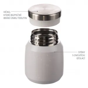 Zopa termoska na jedlo 300 ml Cookie Beige