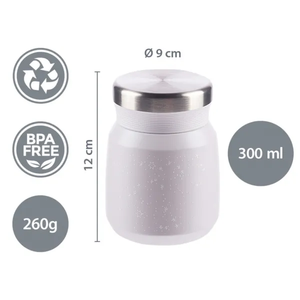 Zopa termoska na jedlo 300 ml Cookie Beige