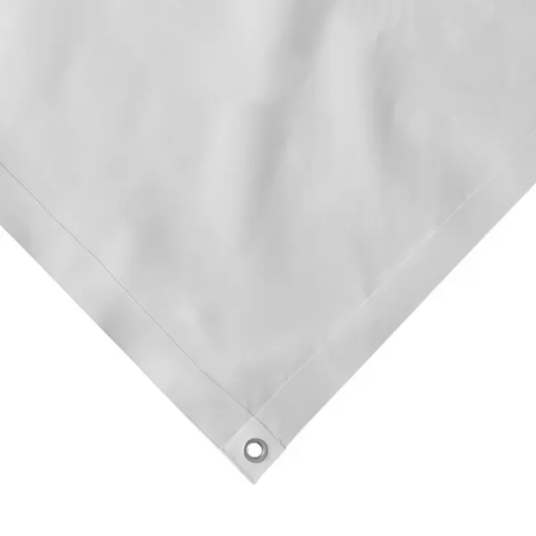 JAGO Plachta 650 g/m², hliníkové oká, biela, 5 x 7 m