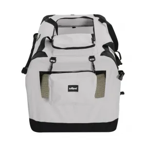 Leopet Prepravný box pre psov XXXL, 102 x 69 x 69 cm, sivý
