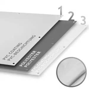 JAGO Plachta 650 g/m², hliníkové oká, biela, 5 x 7 m