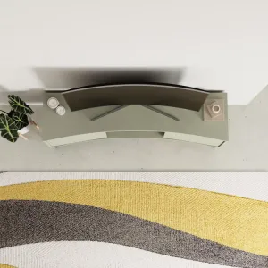 TV stolík Houseland Frem šedo-zelený