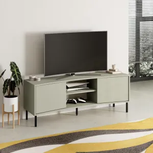 TV stolík Houseland Frem šedo-zelený