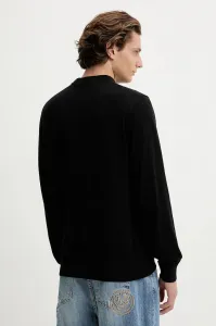 Sveter Karl Lagerfeld Jeans Klj Reg Embroidered Sweater Black