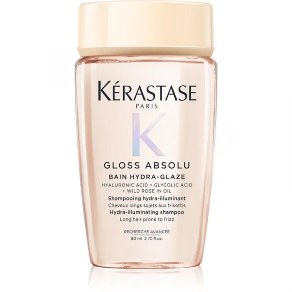 Kérastase Gloss Absolu Bain Hydra-Glaze šampón na lesk a hebkosť vlasov 80 ml
