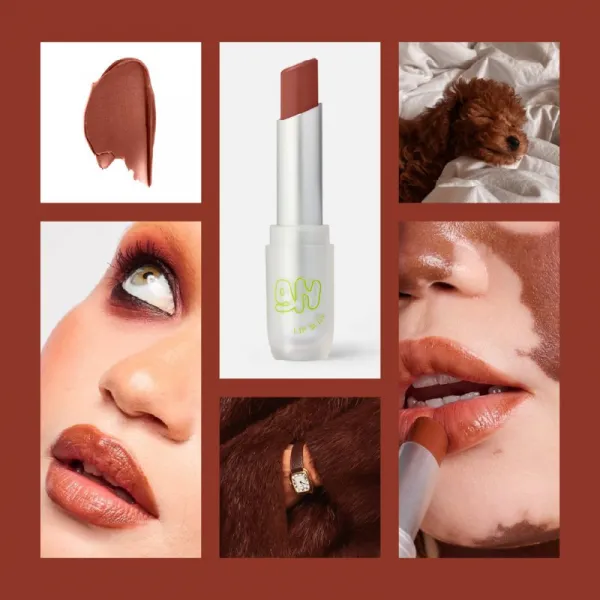 Glow Hub Lip Slick krémový hydratačný rúž odtieň Bear Hug 3 g