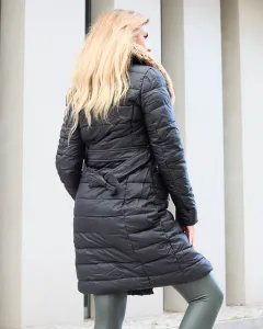 Resti Women's Black Winter Jacket - Clothing