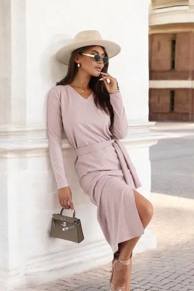 Resti Women's cotton mid-calf dress