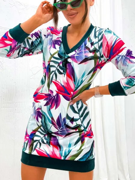 Resti Women's mini dress with original pattern