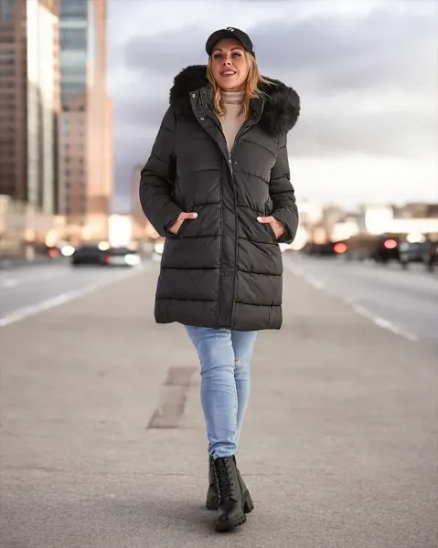 Resti Women's Quilted Winter Jacket