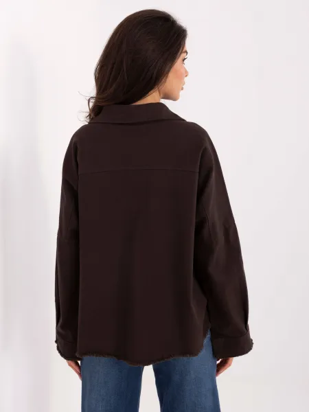 Shirt-IT-KS-FL5779.87-dark brown