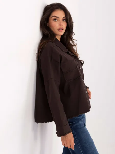 Shirt-IT-KS-FL5779.87-dark brown