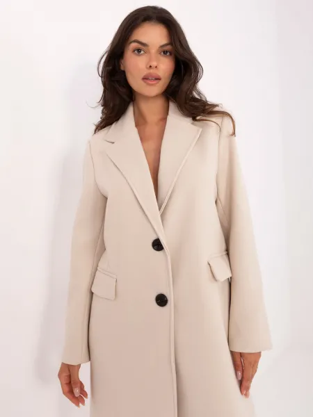 Coat IT-PL-80320.65-light beige