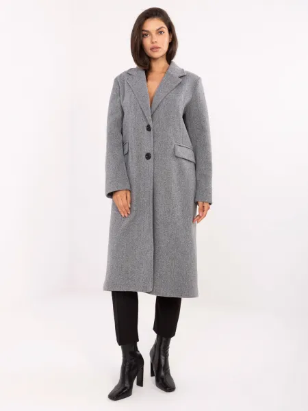 Coat IT-PL-80320.65-grey