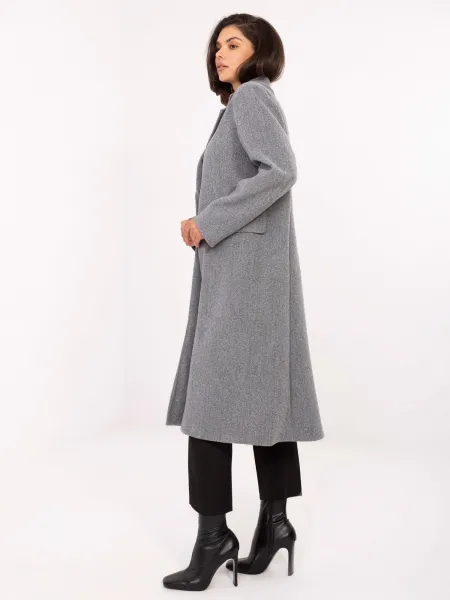 Coat IT-PL-80320.65-grey