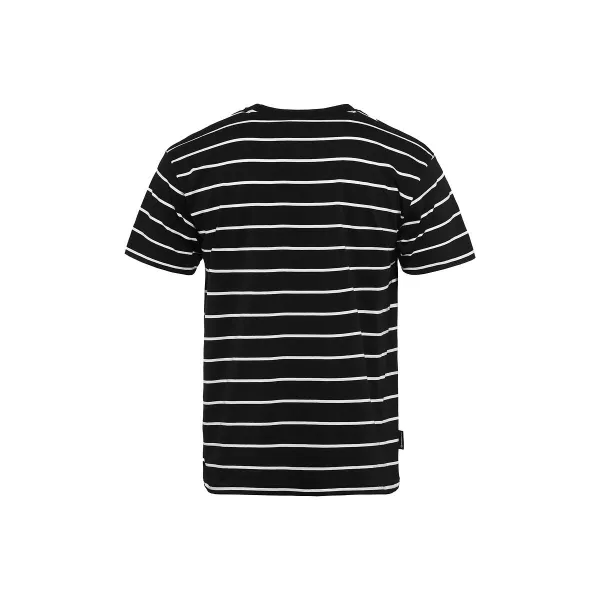 HORSEFEATHERS Tričko Alpha - black stripes BLACK velikost M