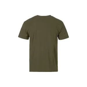 HORSEFEATHERS Tričko Line Circle - burnt olive GREEN velikost S