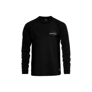 HORSEFEATHERS Tričko Shank LS - black BLACK velikost XXL