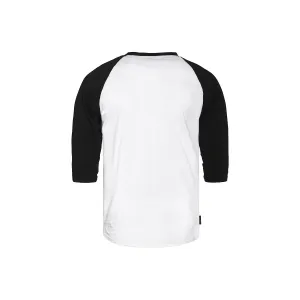 HORSEFEATHERS Tričko Rollin Raglan - white/black WHITE velikost M