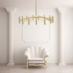 TooLight Stropné svietidlo Sviečka 97 cm zlaté