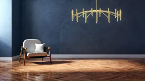 TooLight Stropné svietidlo Sviečka 97 cm zlaté