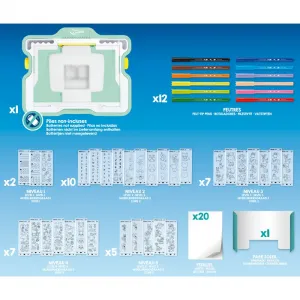 Súprava Maped Lumi Board – tabuľa s podsvietením
