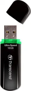 TRANSCEND Flash disk 16GB JetFlash®600, USB 2.0 (R:32/W:16 MB/s) čierna/zelená