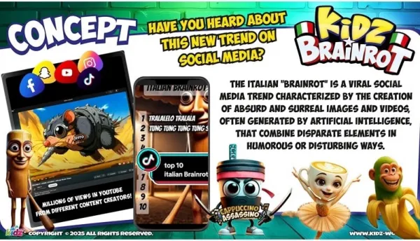Alltoys Zberateľské holografické karty BrainRot + tetovania