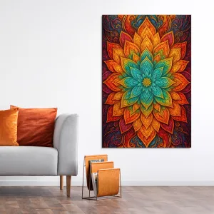Obraz na stenu - Ohnivá mandala