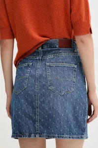 Rifľová sukňa Pepe Jeans