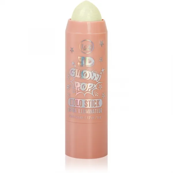 J.Cat Beauty 3D Glow Pop rozjasňujúca tyčinka odtieň 101 Metamorphic Gold 5 g