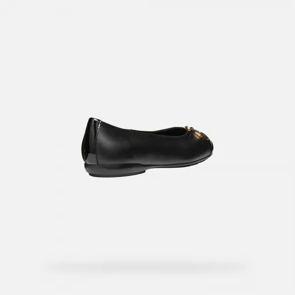 Black women's ballet flats Geox Annytah - Women's
