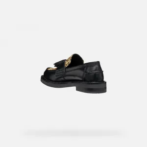 Black women's moccasins Geox Serilda - Women's