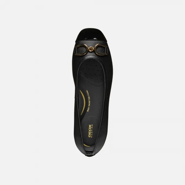 Black women's ballet flats Geox Annytah - Women's